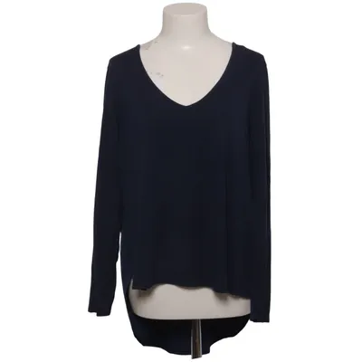 Top (Blauw) van Vivance Collection Elastaan, Polyester, Viscose