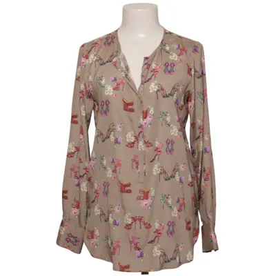 Blouse (Gris, Multicolore) de Robert Friedman Élasthane, Soie