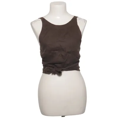 Crop top (Marron) de Bamboo Blonde Lin