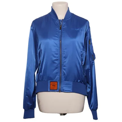 Bomber jacket (Blue) from Bombers Polyester
