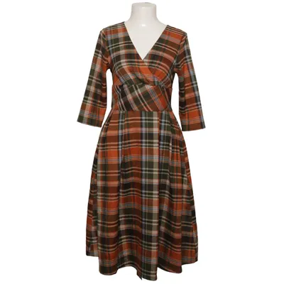 Jurk (Rood, Groen, Meerkleurig) van Hell Bunny Elastaan, Polyester, Viscose