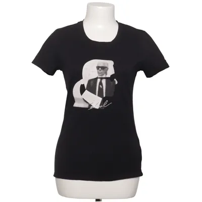 T-shirt (Svart) från Karl Lagerfeld Bomull, Elastan