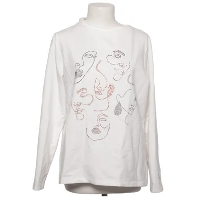 Langarmshirt (Weiß) von Liberty Woman Baumwolle, Elasthan, Modal, Polyester