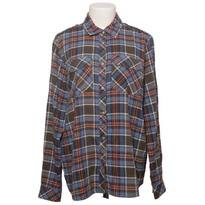 Flannel skjorte (Blå, Brun, Flerfarvet) fra Conleys Bomuld, Elastan