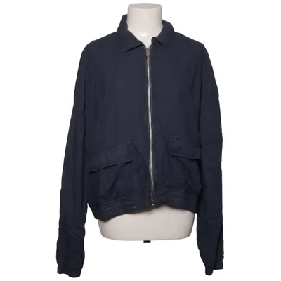 Jacka (Blå) från Janina Linne, Polyester, Viskos