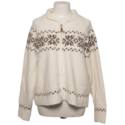 Cardigan (White, Brown) from La Femme