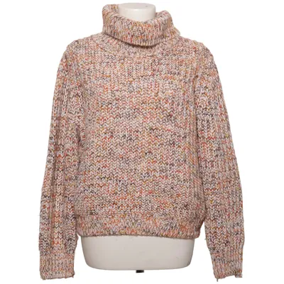 Turtleneck (White, Multicolored) from Red Button Acrylic, Wool