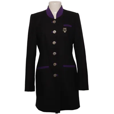 Coat (Gray, Purple) from Country Line Polyamide, Polyester, Wool