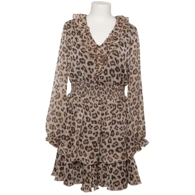 Robe (Beige, Marron) de Page One Fibre métallique, Polyester