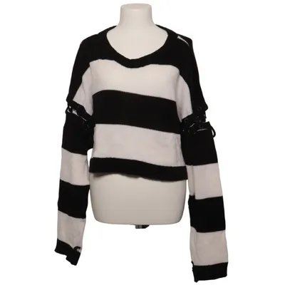 Sweater (Sort, Hvid) fra Heartless Akryl, Bomuld