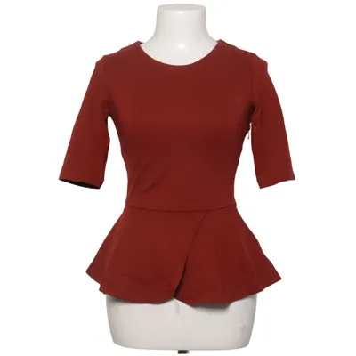 Peplumbluse (Rød) fra Mint & Berry Elastan, Polyester, Viscose