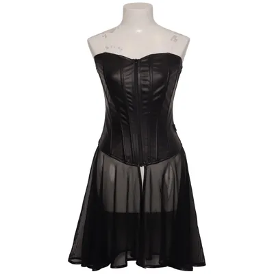 Corset (Black) from Cats Elastane, Polyester