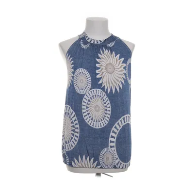 Halternecktopp (Blå, Vit, Flerfärgad) från New Style Elastan, Polyester