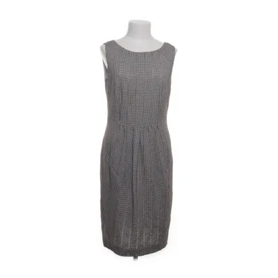 Jurk (Bruin, Wit) van Prada Katoen, Elastaan, Polyester, Zijde