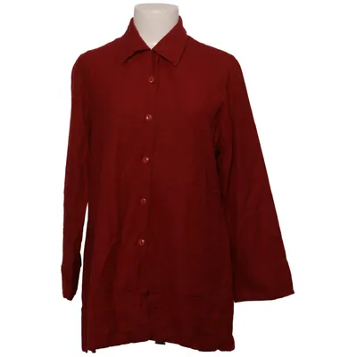 Chemise (Rouge) de Machine Coton, Lin, Viscose