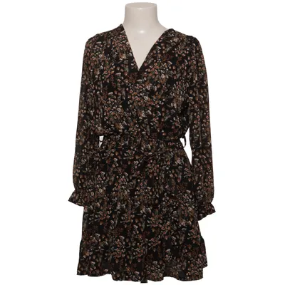 Robe portefeuille (Noir, Multicolore) de Papillonne
