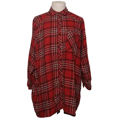 Blusenkleid (Rot, Schwarz, Weiß) von Undiz Polyester, Viskose