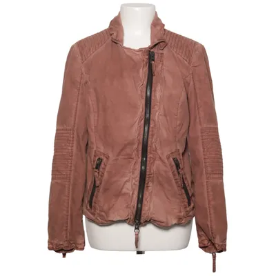 Bikerjacka (Röd) från Mandarin Bomull, Polyester, Viskos