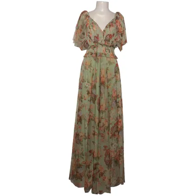 Dress (Green, Multicolored) from Lace & Beads