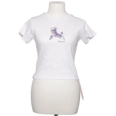 T-shirt (White) from Réalisation Cotton