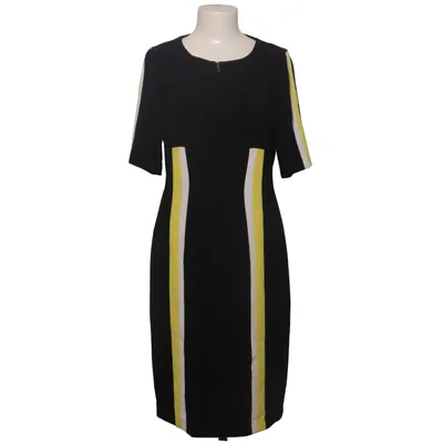 Klänning (Svart, Gul, Vit) från Apanage Polyester