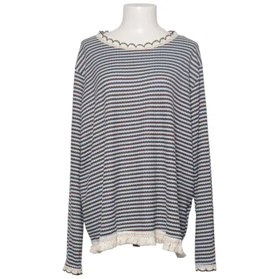 Pullover (Blue, Brown) from No Name Elastane, Polyester