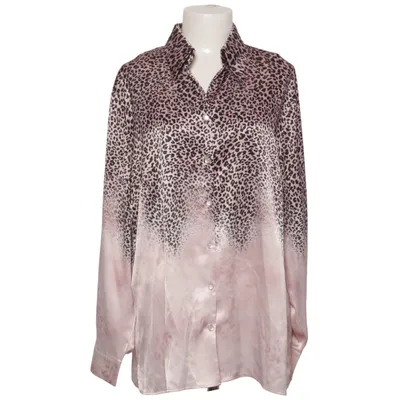 Bluse (Pink, Sort) fra Frankenwälder Polyester