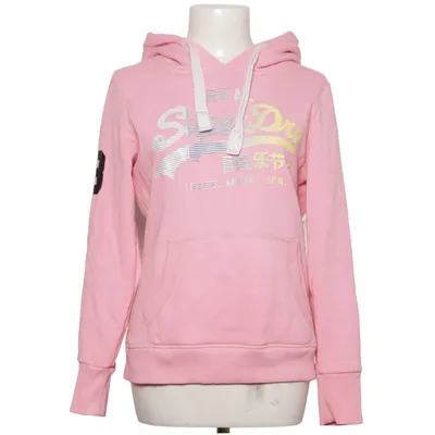 Hoodie (Pink, Multicolored) from Superdry Cotton, Polyester