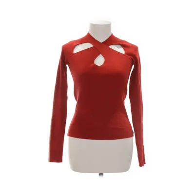 Sweater (Red) from Clockhouse Nylon, Polyester, Viscose