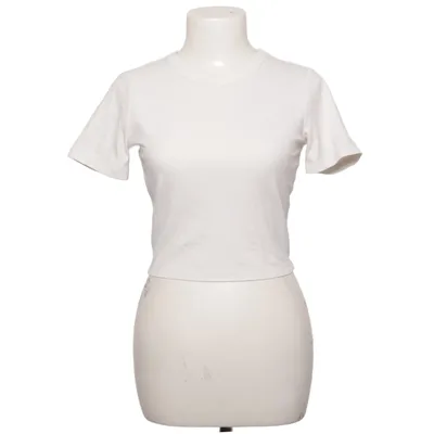 T-shirt (Vit) från Miss Shop Elastan, Ekologisk bomull, Polyester