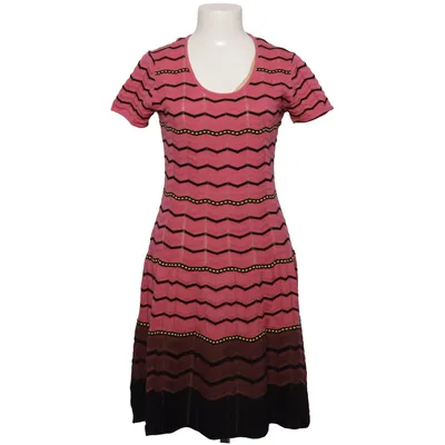 Dress (Pink, Black, Multicolored) from Missoni Cotton, Polyamide, Polyester