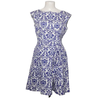 Jurk (Blauw, Wit) van Closet Katoen, Elastaan