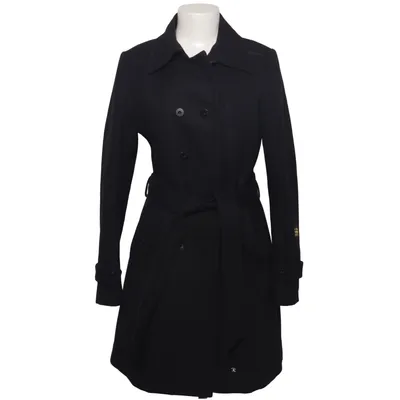 Coat (Black) from G-Star Raw Cotton, Nylon, Wool