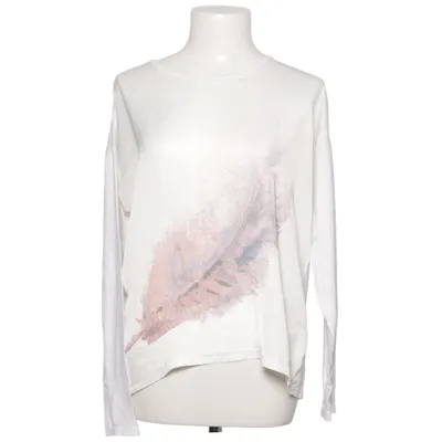 Lange mouwen shirt (Wit, Meerkleurig) van Helene Fischer Katoen, Elastaan