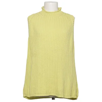 Pull sans manches (Jaune) de Bruno Manetti Coton, Polyamide