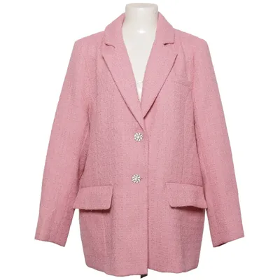 Blazer (Pink) from ONLY Carmakoma Polyester
