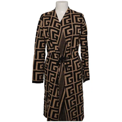 Kofta (Svart, Beige) från Moewy Polyester, Viskos