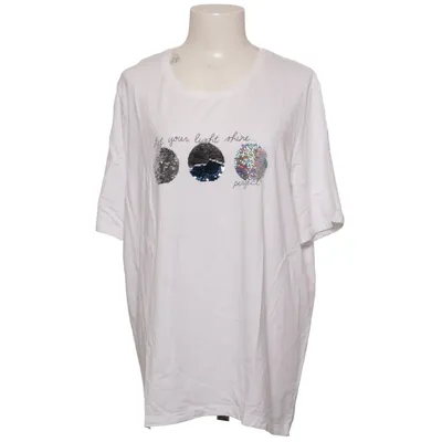 T-shirt (Vit) från Secret Bomull, Elastan, Modal