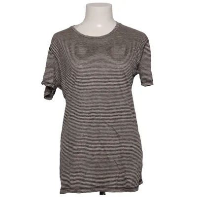 T-shirt (Grå, Vit) från Hessnatur Linne