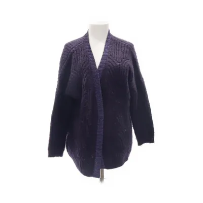 Cardigan (Violet) de Gold & Silver Acrylique, Laine