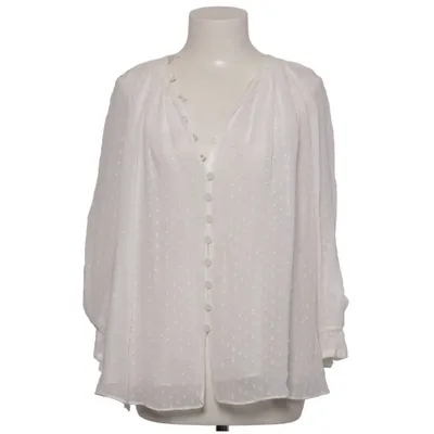Blus (Vit) från Zara Polyester, Viskos
