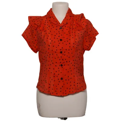 Chemise à manches courtes (Rouge, Noir) de Banned Polyester