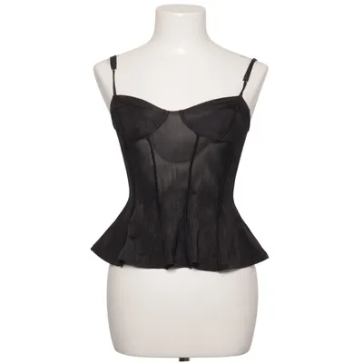 Top (Black) from Divided by H&M Polyester, Elastane
