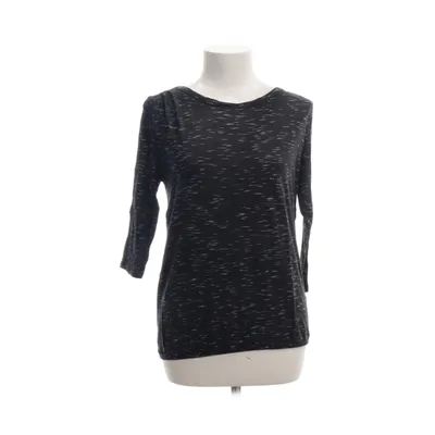 Långärmad t-shirt (Svart, Vit) från Lascana Polyester, Viskos