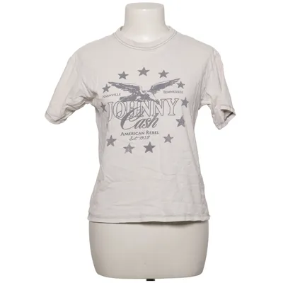 T-shirt (Wit, Blauw) van Divided by H&M Katoen