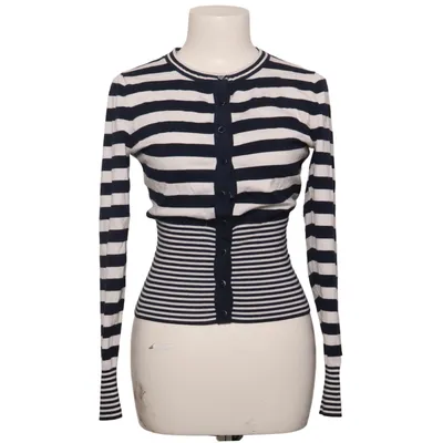Strickjacke (Blau, Weiß) von Karen Millen