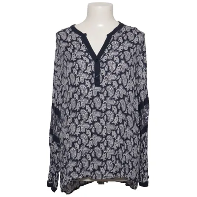 Blouse (Blauw, Wit) van Alba Moda