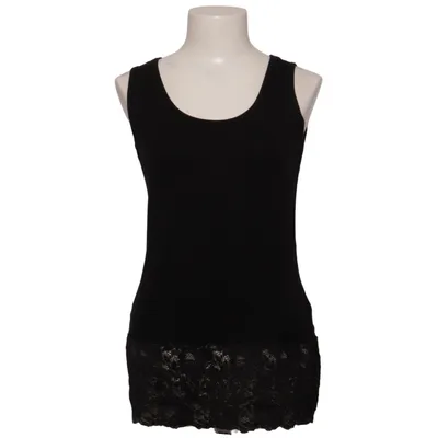 Tanktop (Zwart) van Fischer Elastaan, Viscose
