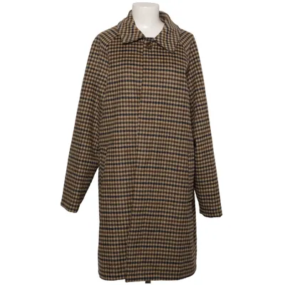 Jas (Bruin, Blauw) van Harry Brown Acryl, Polyamide, Polyester, Viscose, Wol