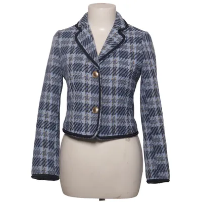 Blazer (Blå, Flerfarvet) fra Orsay Akryl, Polyamid, Polyester, Viscose, Uld